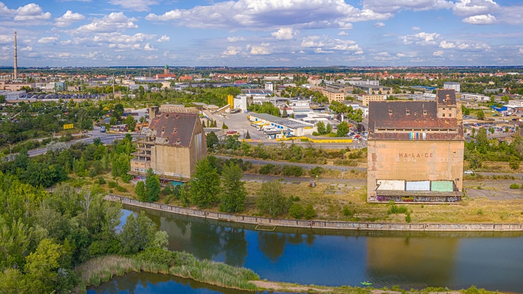 Am Lindenauer Hafen in Leipzig wurde Ende Juli eine Leiche gefunden.