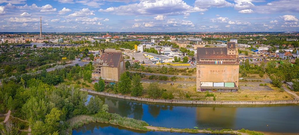 Am Lindenauer Hafen in Leipzig wurde Ende Juli eine Leiche gefunden.