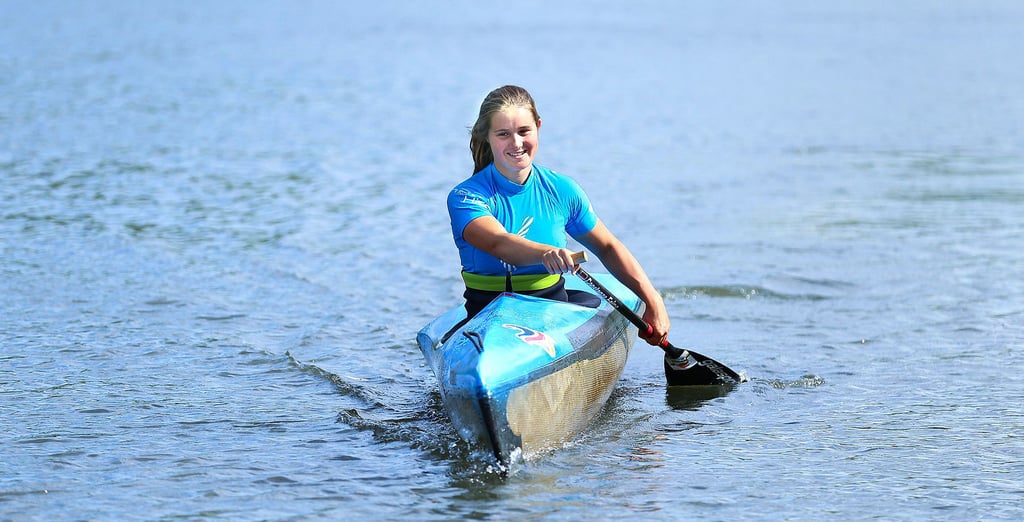 Siegerin bei einer der letzten Sportlerwahlen von Kreissportbund und MZ: Slalom-Kanutin Constanze Feine wurde bei den Frauen zur besten Sportlerin im Saalekreis gekürt.