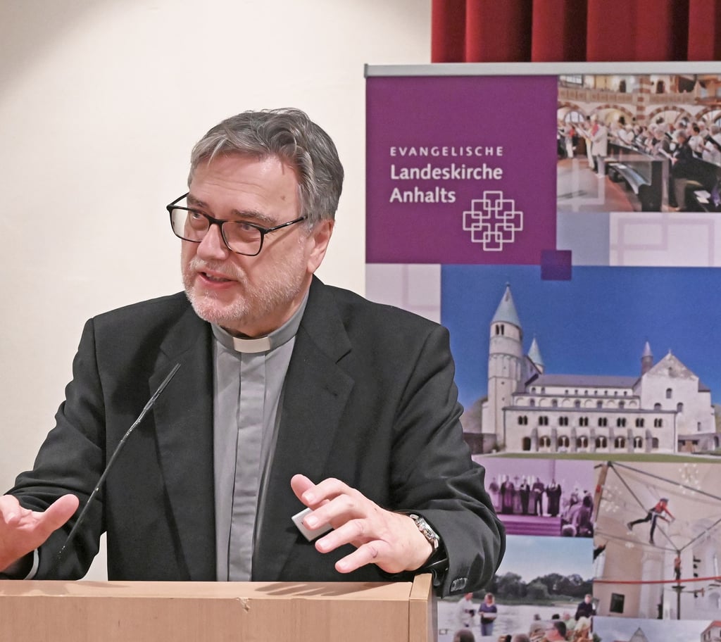 Kirchenpräsident Joachim Liebig.