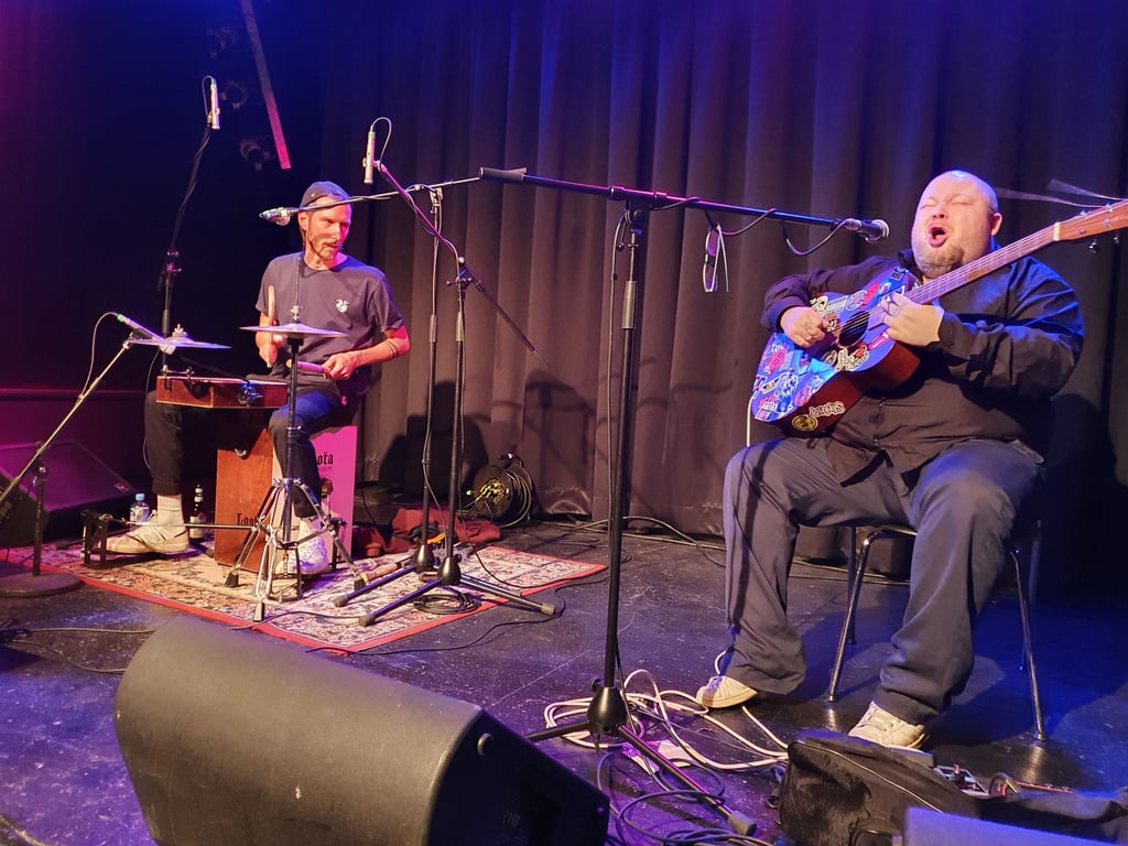 Das Andreas Kümmert Duo gab ein Konzert in Salzwedel.