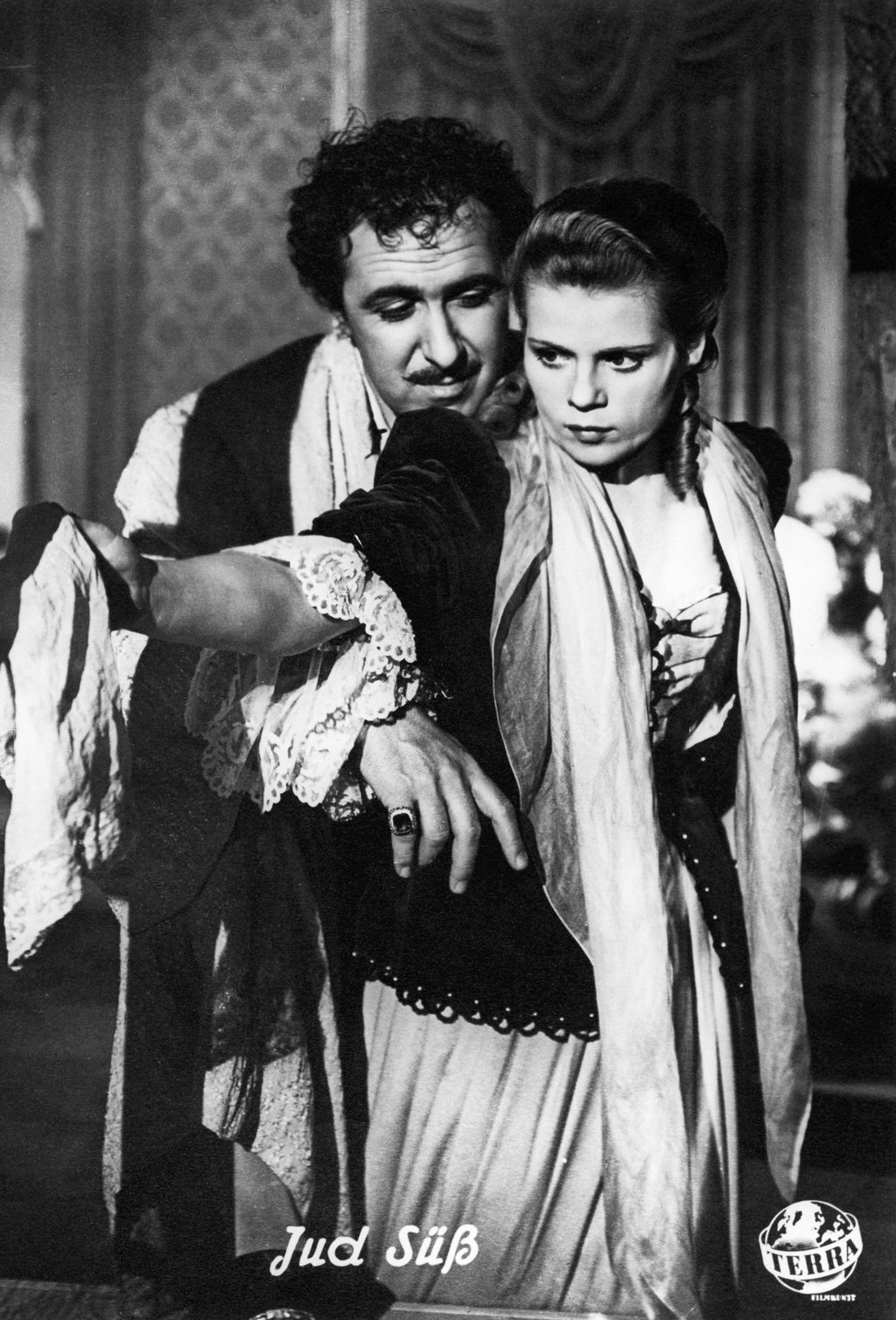 Kristina Söderbaum mit 'Jud Süß'-Darsteller Ferdinand Marian.