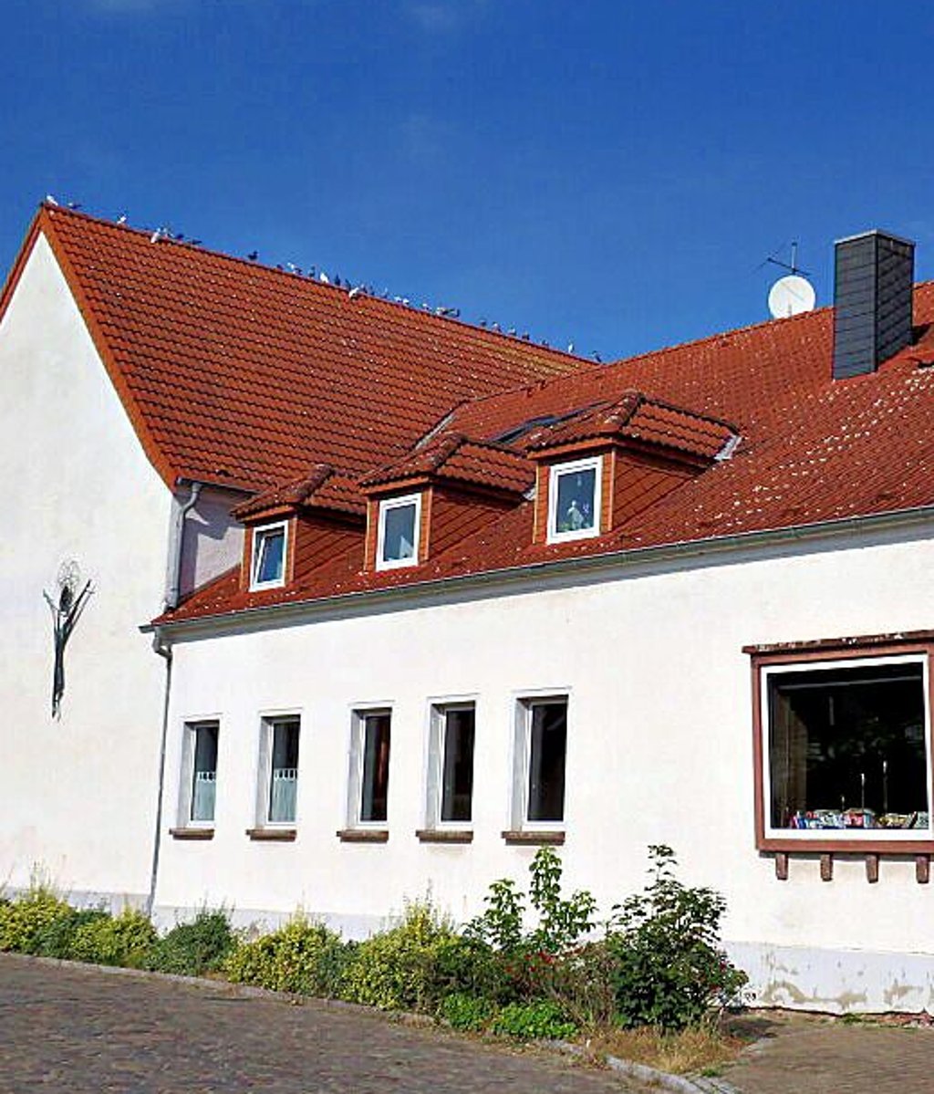 Die katholische Kirche in der Breiten Straße in Biederitz.