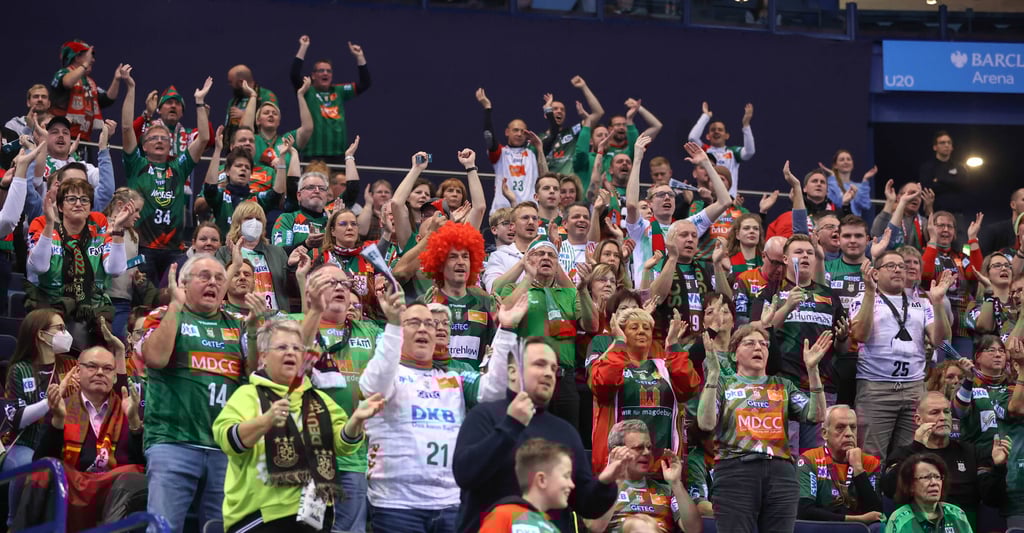 Zum DHB-Pokal-Viertelfinale gegen den THW Kiel dürfen offiziell nur 480 Fans den SC Magdeburg begleiten.