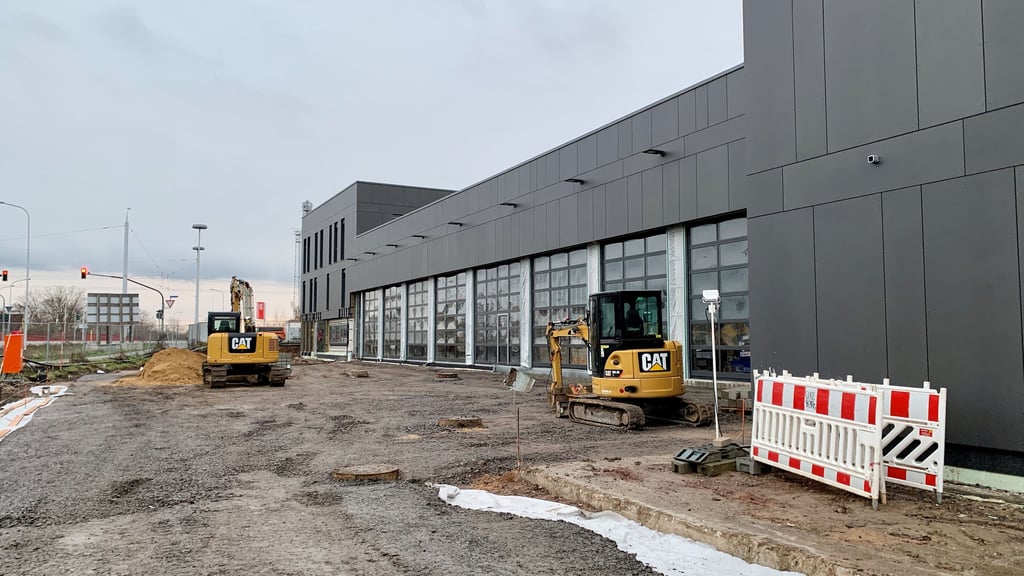Die dritte Rettungswache wird am Knoten Europachaussee/Delitzscher Straße gebaut.