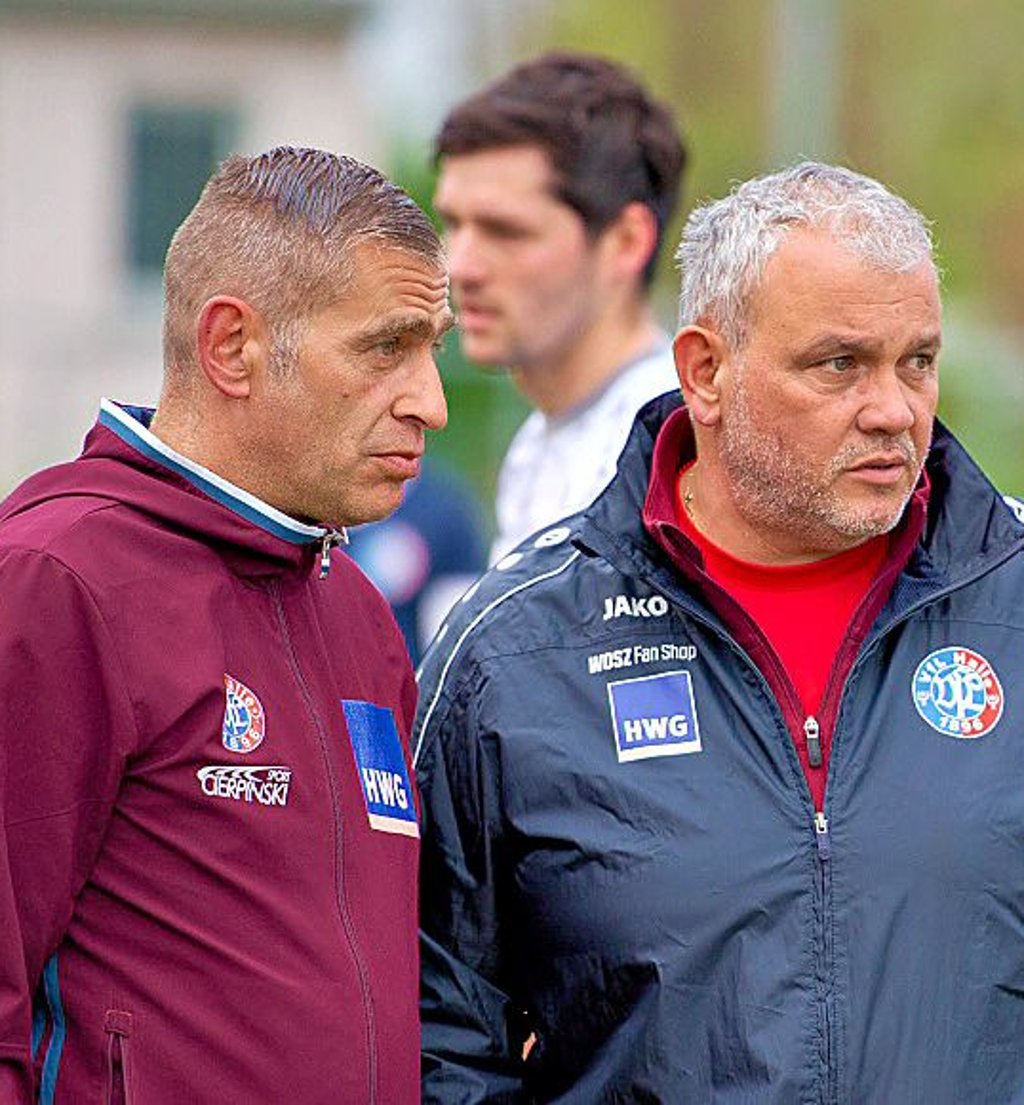 Sportchef Hovemeyer (l.) und Präsident Farih Kadic.