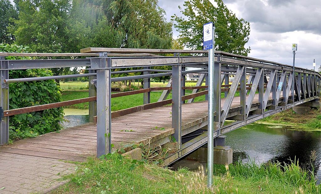 Blick auf die Schwiegermutterbrücke.