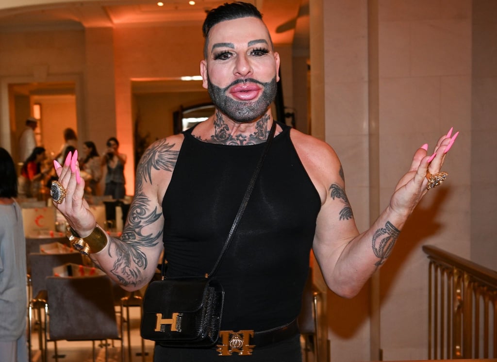 Designer Harald Glööckler bei der Berlin Fashion Week.