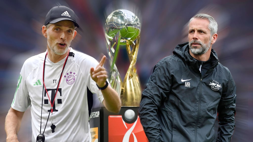 Thomas Tuchel und Marco Rose kämpfen um den Supercup.