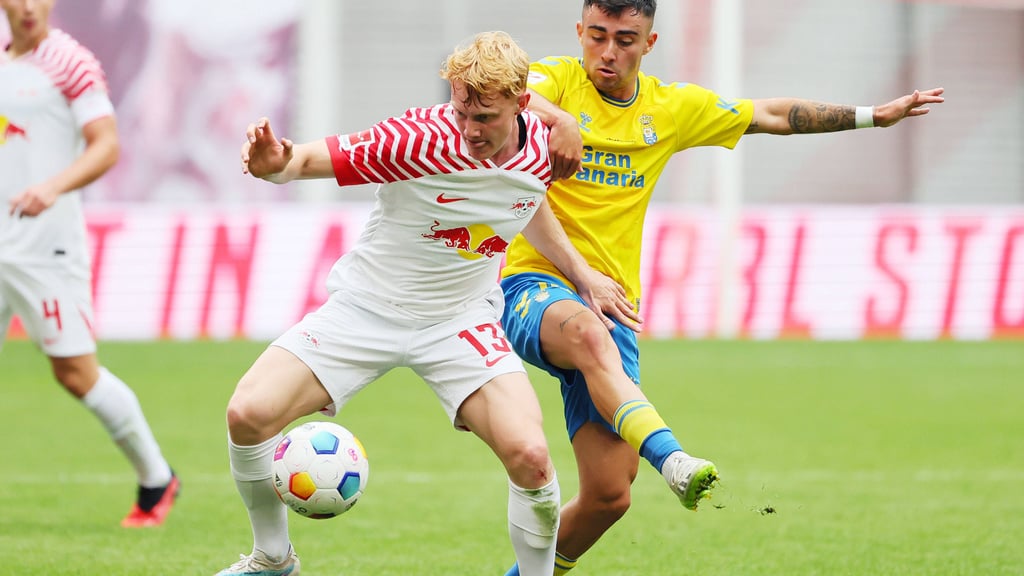 Seiwald im Test gegen Las Palmas.