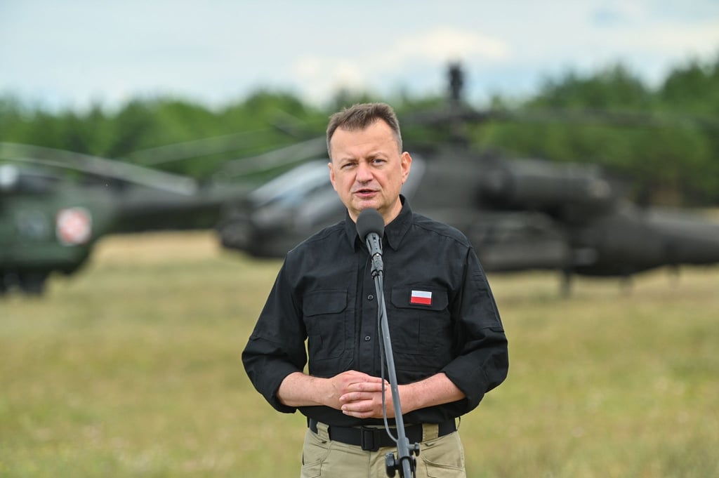 „Es geht uns darum, den Aggressor abzuschrecken, damit er nicht wagt, Polen anzugreifen“, sagt Polens Verteidigungsminister Mariusz Blaszczak.