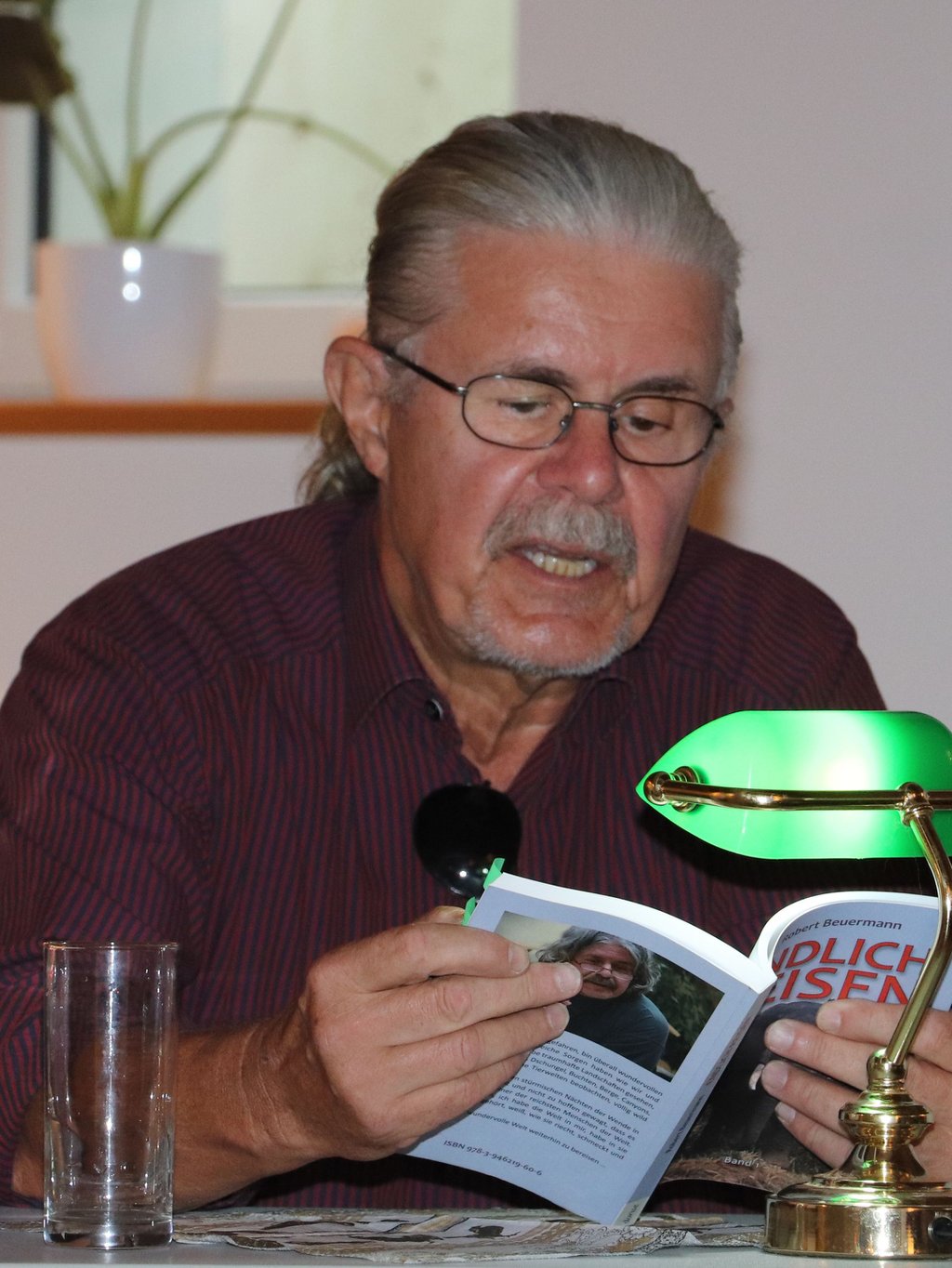 Autor Robert Beuermann liest in Steinitz.