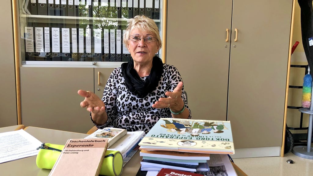 Findet Esperanto faszinierend und wichtig: Heide Pohl, Dozentin an der Kreisvolkshochschule