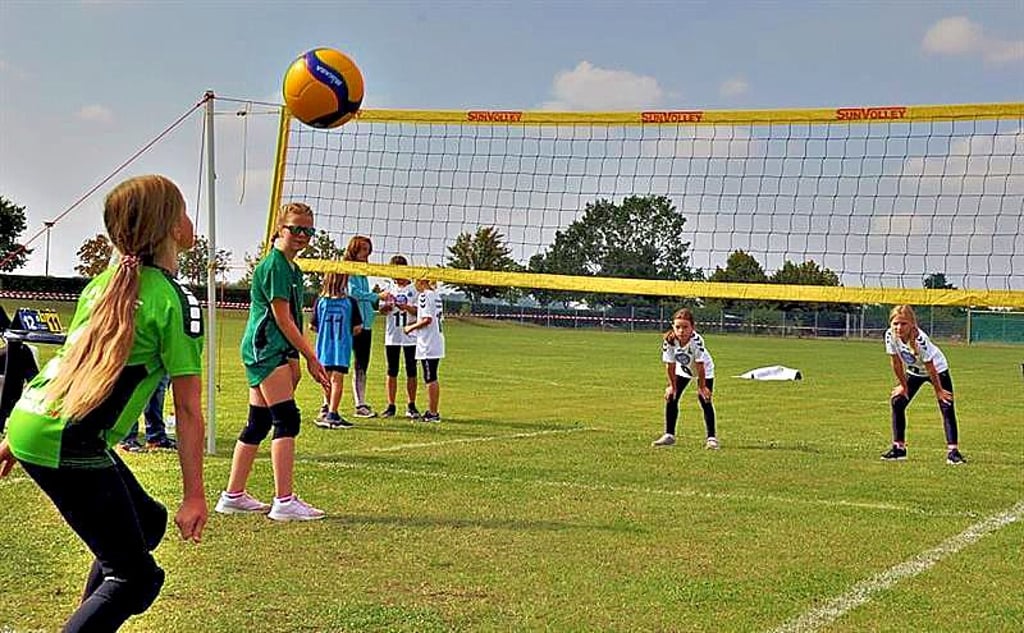 Vor zwei Jahren fand erstmals das Volleyballturnier des Nachwuchses statt.