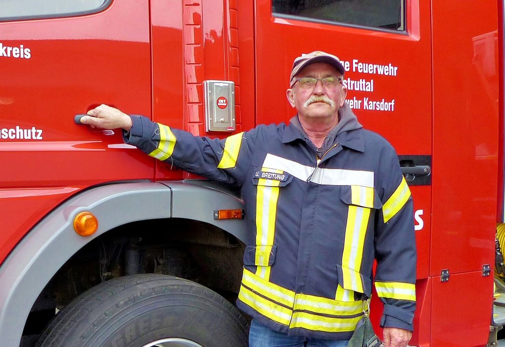 Abschied vom aktiven Feuerwehrdienst: Udo Breitung.