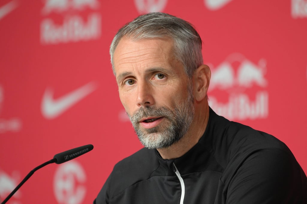 Marco Rose sprach erstmals wieder auf einer Spieltags-Pressekonferenz.