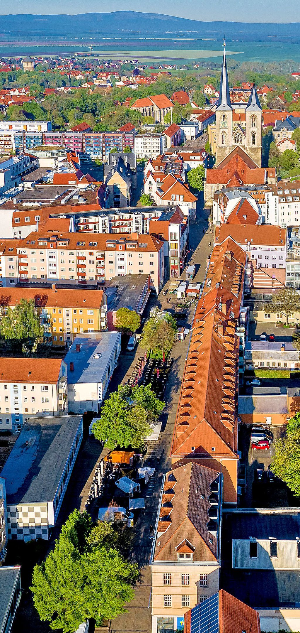 Der Breite Weg im Zentrum Halberstadts soll in diesem Bereich neu belebt werden.