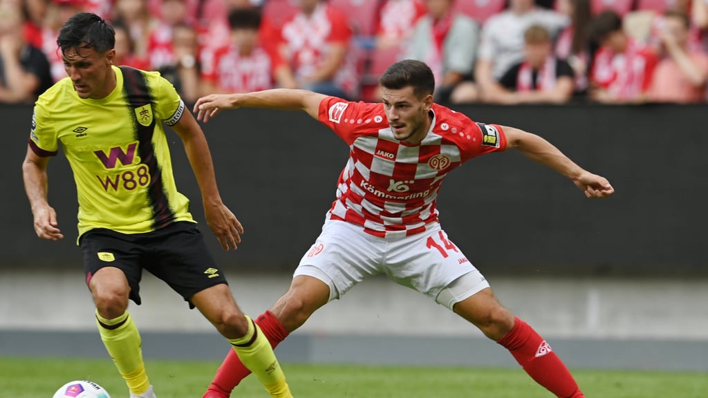 Tom Krauß im Test gegen den FC Burnley.