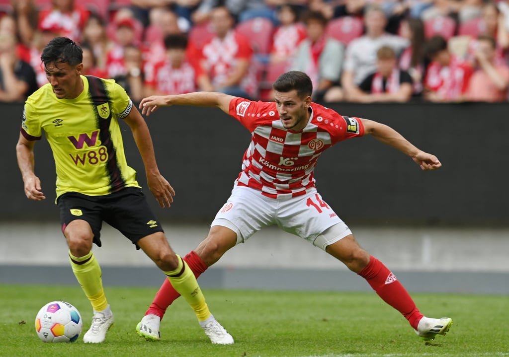 Tom Krauß im Test gegen den FC Burnley.
