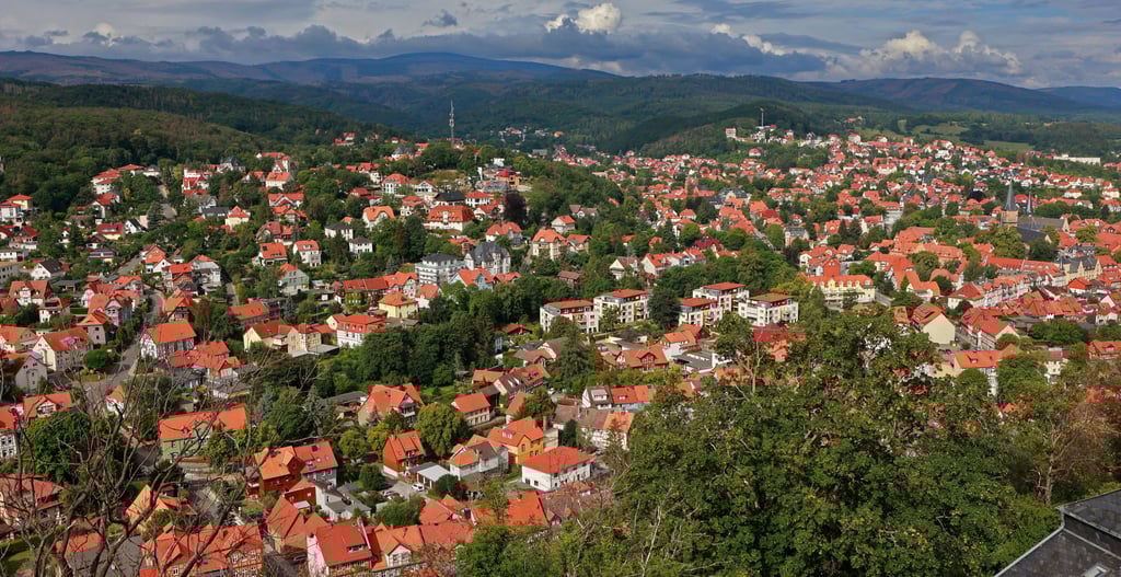 Der Blick auf die Fachwerkstadt Wernigerode könnte sich in wenigen Jahren ändern: In der Altstadt sollen Solaranlagen an Gebäuden möglich werden, auch mehr Grün an Fassaden soll entstehen.