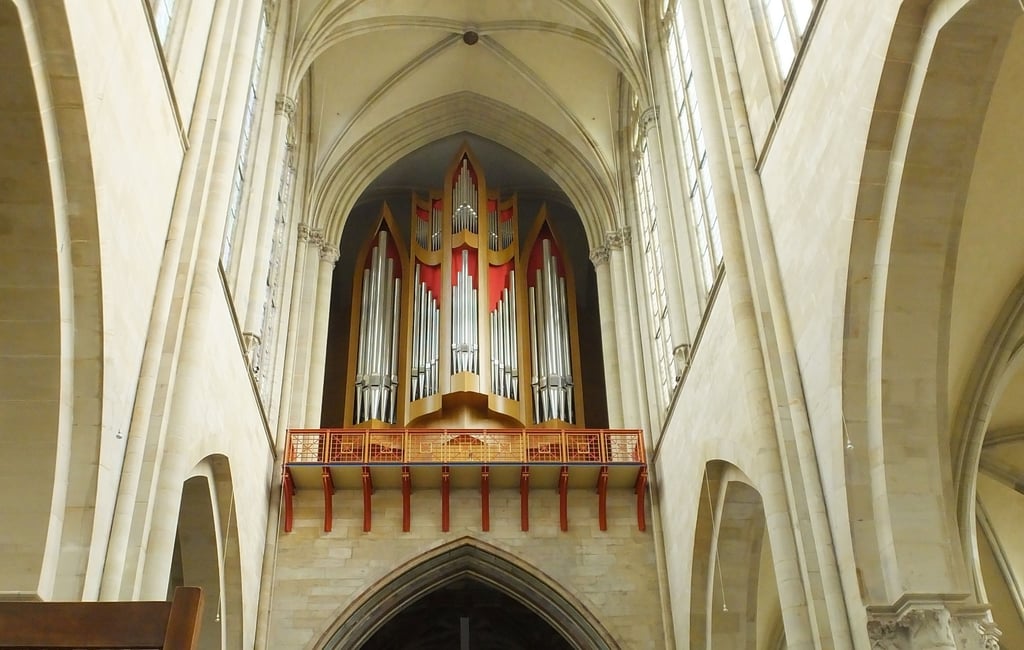 Blick auf die Orgel im Magdeburger Dom.