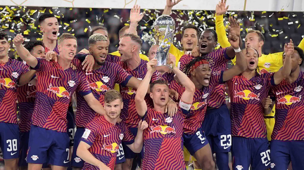 Schon wieder Titeljubel: RB Leipzig.