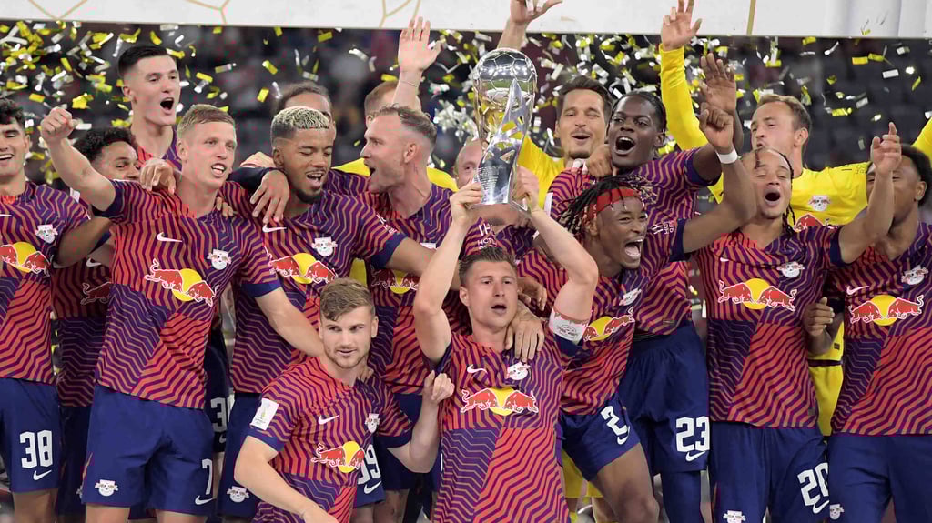 Schon wieder Titeljubel: RB Leipzig.