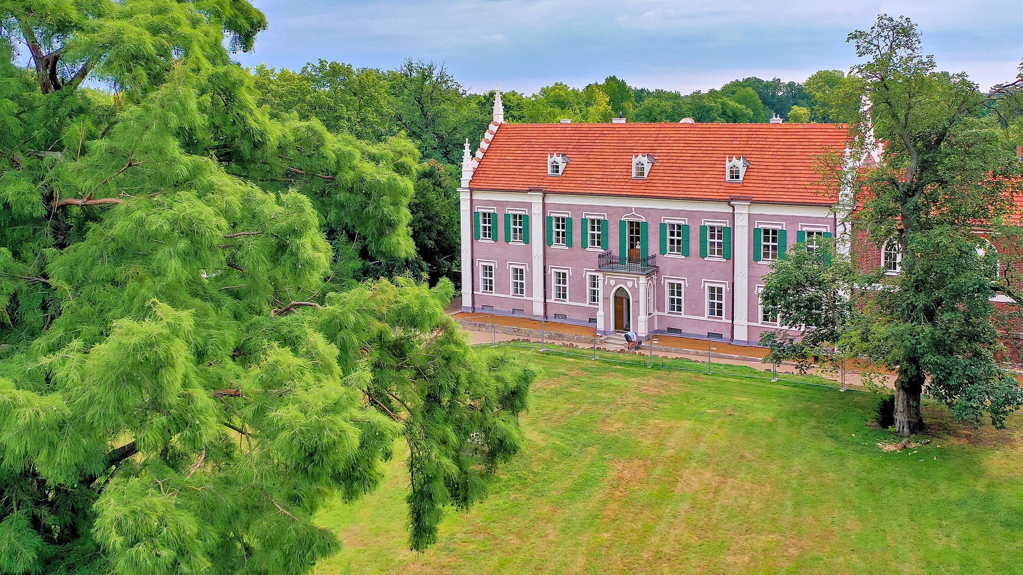 Haus der Fürstin in Wörlitz neu Das rote Kloster