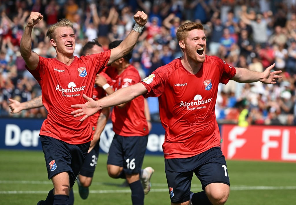 Mathias Fetsch brachte den Underdog Unterhaching in Führung.