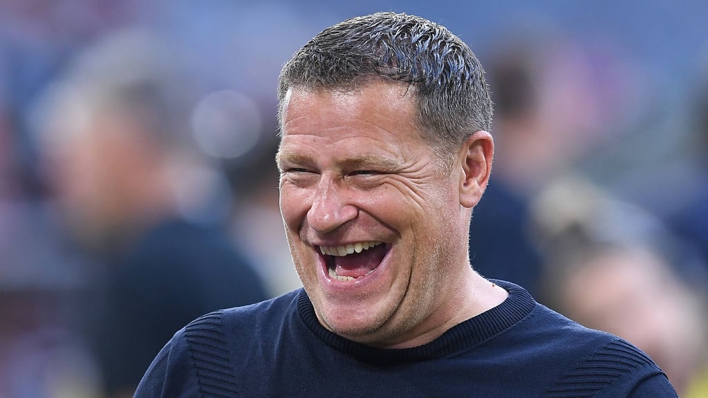 Vergnüglicher Abend in München: Max Eberl.