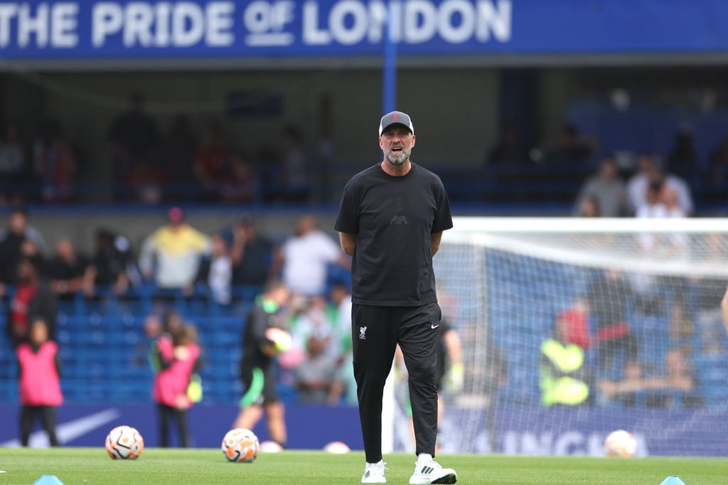 Liverpools Coach Jürgen Klopp kam mit seinem Team nicht über 1:1 gegen den FC Chelsea hinaus.