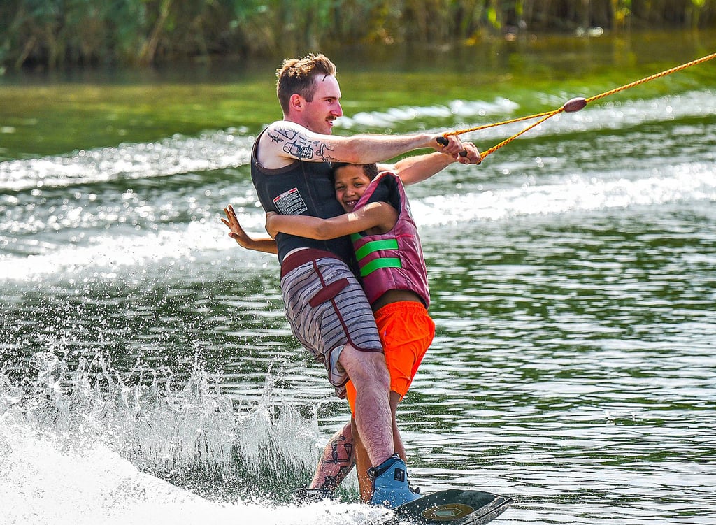 Beim Wakeboard Kids Camp in Hohenweiden hatten die Teilnehmer richtig viel Spaß.