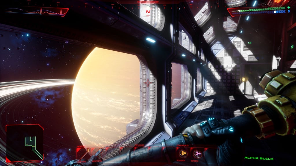 Nur raus aus der Raumstation, denkt man sich in „System Shock“.