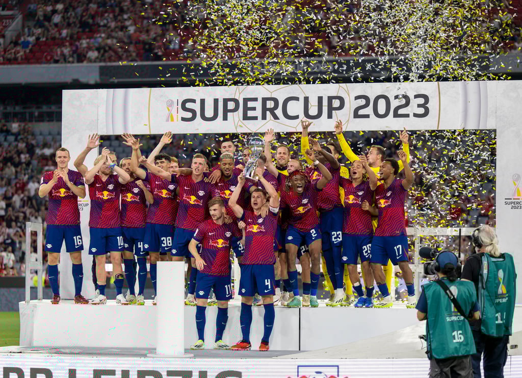 Die junge Mannschaft von RB Leipzig durfte schon einen Titel feiern.