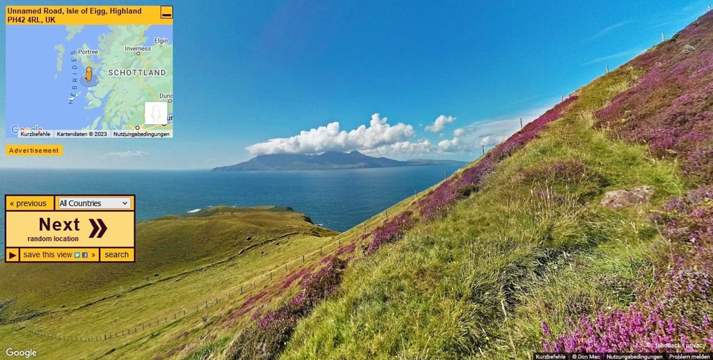 Offenbar ein schönes Ziel: Die Innere-Hebriden-Insel Eigg mitten im Atlantik.