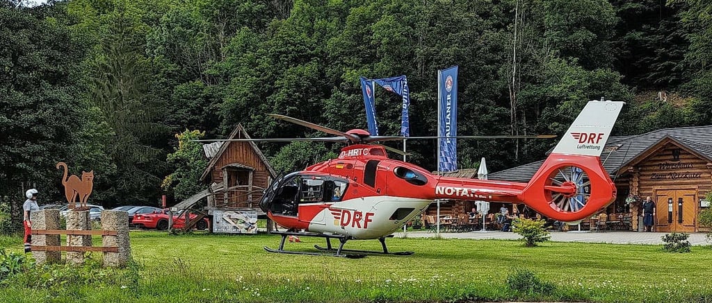 Für den Biker kam leider jede Hilfe zu spät