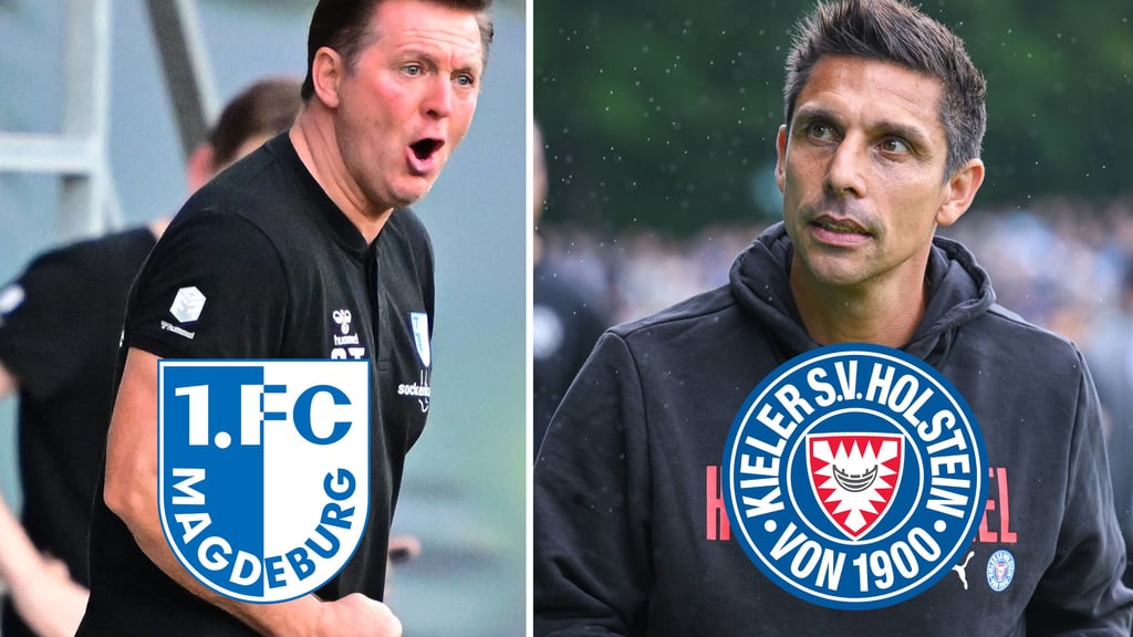 FCM-Cheftrainer Christian Titz muss mit seinen Männern in der 2. Bundesliga gegen Marcel Rapp und Holstein Kiel ran.