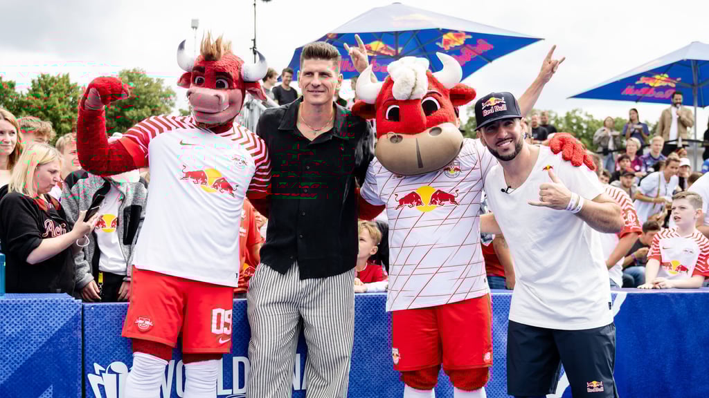 Gestreift: RB-Berater und Bayern-Kenner Mario Gomez