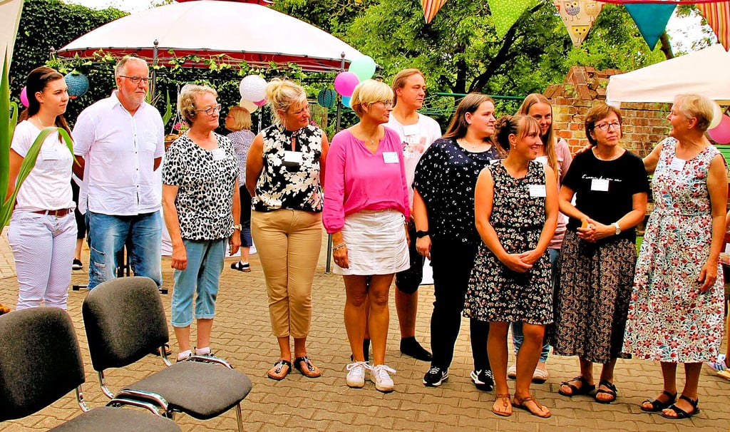Bereichsleiterin Birgit Neubert stellte das Team des Mutter-Kind-Hauses an der Großen Brüderstraße in Seehausen vor.