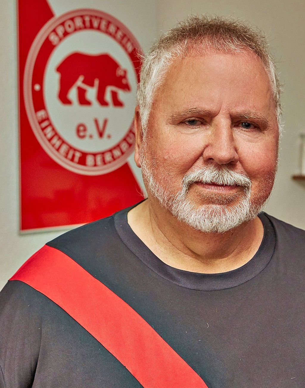 Aribert Dietrich ist Fan von Einheit Bernburg. Er verpasst kein Spiel.