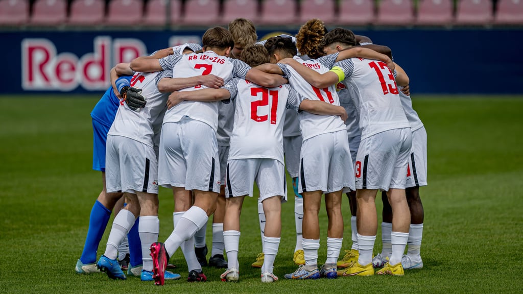 Wird es einer von ihnen schaffen? B-Jugend von RB Leipzig.
