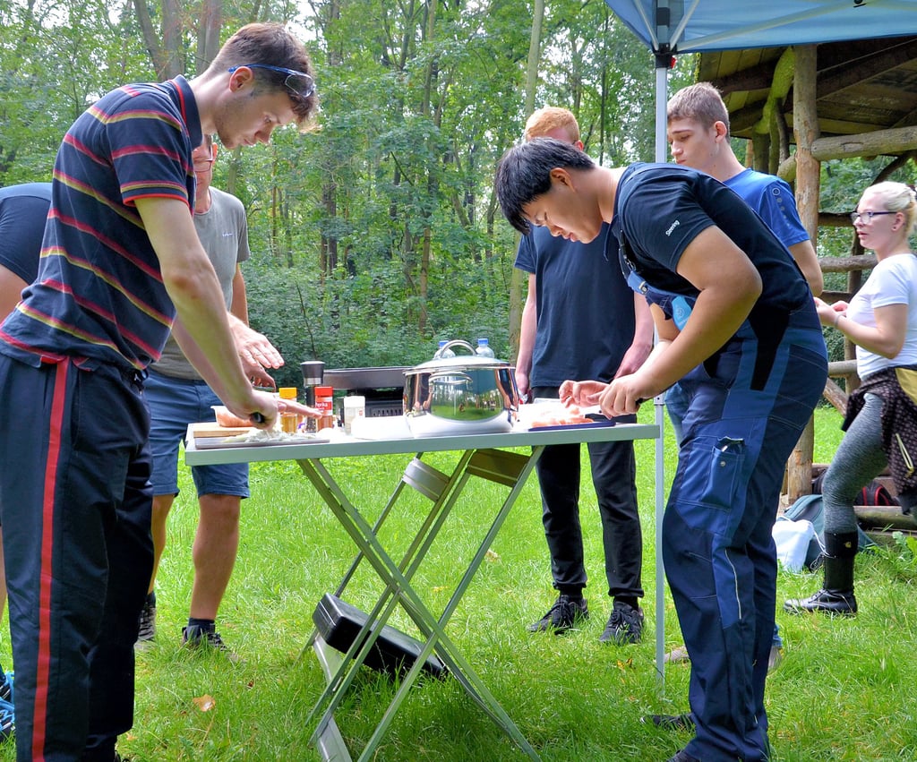 Camping Schnitzeljagd