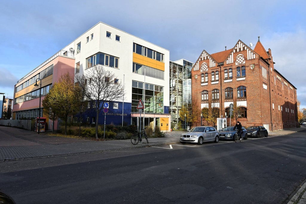 Die Zufahrt zum Liborius-Gymnasium bleibt gewährleistet.
