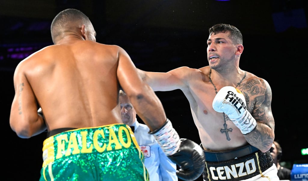 Boxer Vincenzo Gualtieri (r) kann in den USA den zweiten WM-Titel einfahren.