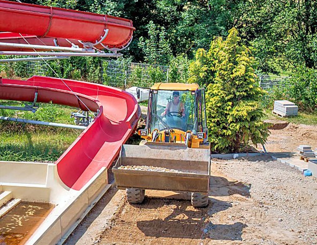Das Bad Bibraer Freibad wird umfangreich saniert.