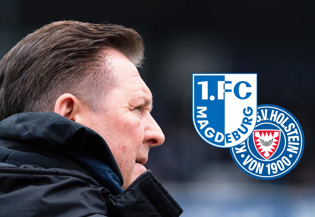 1. FC Magdeburg-Cheftrainer Christian Titz muss mit seiner Elf auswärts gegen Holstein Kiel ran.