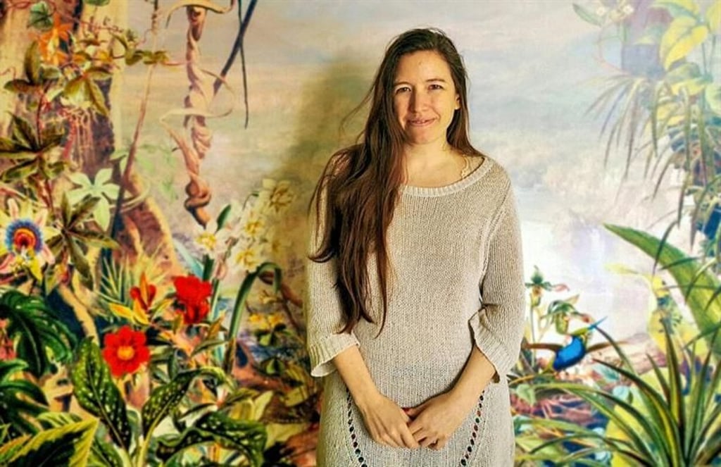 Elisa Meyer bietet in ihrer Leipziger Praxis Kuschelstunden an.