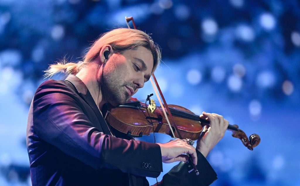 Geiger David Garrett in Leipzig.