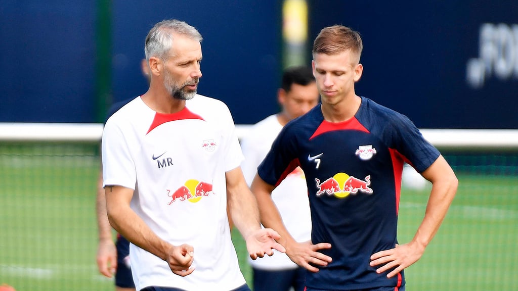 „Irgendwann ist auch mal gut”: Marco Rose braucht Dani Olmo in dieser Saison bei RB Leipzig.