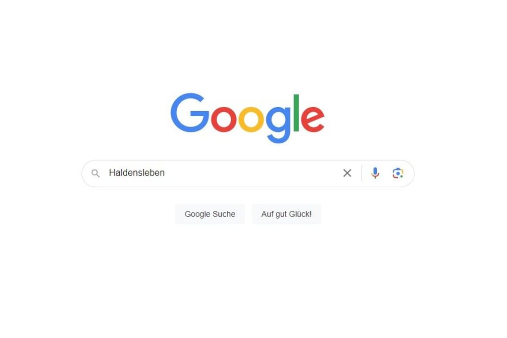 Google liefert bei der Eingabe eines Suchbegriffs eine nach Relevanz sortierte Liste von Webseiten, die den Suchbegriff enthalten.